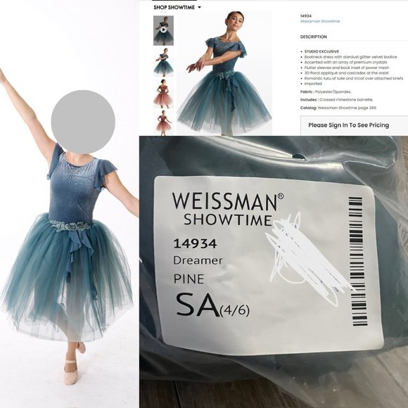 Dance - Ballet Costume - Picture 1 of 1